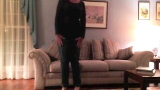 Mrs. Commish's Webcam Blowjob and Masturbation