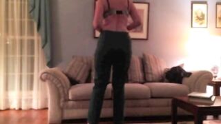 Mrs. Commish's Webcam Blowjob and Masturbation