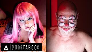 PURE TABOO 18 y/o Camgirl Coco Lovelock CREAMPIED After Catfishing Creepy Old Stepdad On Livestream!