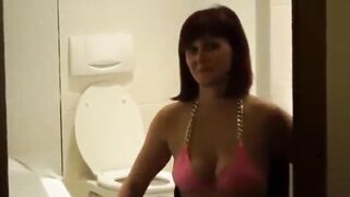 Russian MILF Amputee's Bathing Video