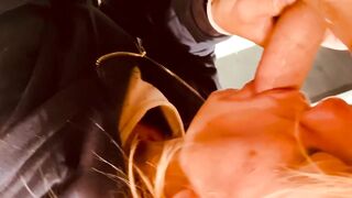 Mature Blondes Suck and Stroke Big Cocks for Facial