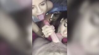 Dos Argentinas Amateur Chupan y Reciben Facial