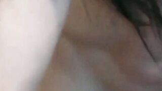 Big Clit Lovely Brunette on Webcam