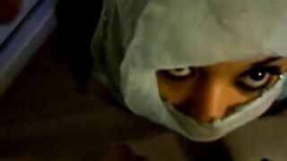 Indian Girl's Webcam Deep Throat Blowjob