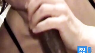 She Loves BBC: Interracial Amateur Blowjob