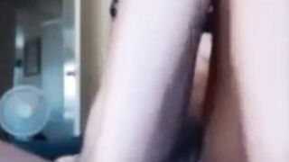 Black Guy Anal with White Girl on Webcam