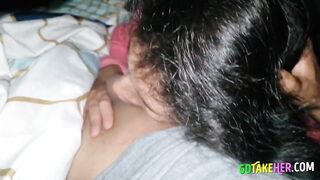 Cute Latina Babe in POV Blowjob Video