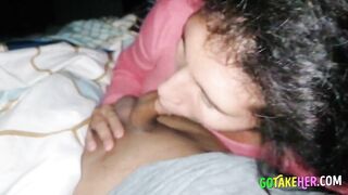 Cute Latina Babe in POV Blowjob Video